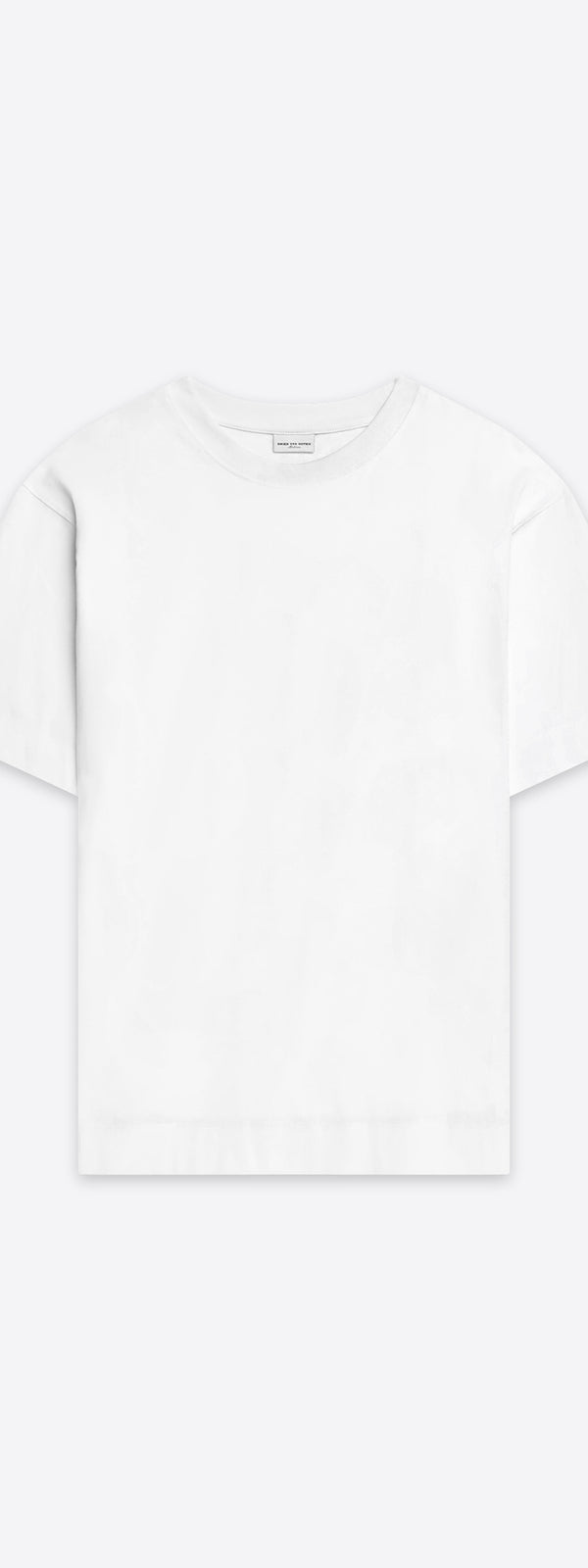 dries van noten Regular cotton tee white