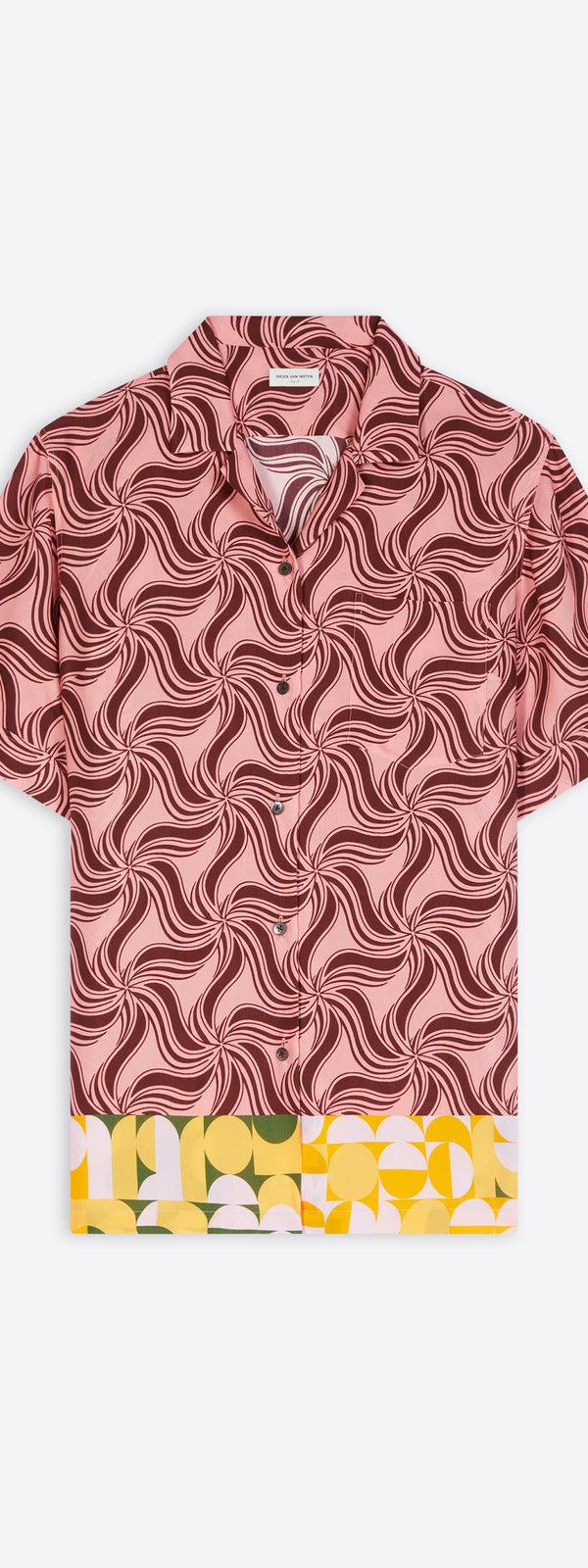 dries van noten Short sleeve shirt pink