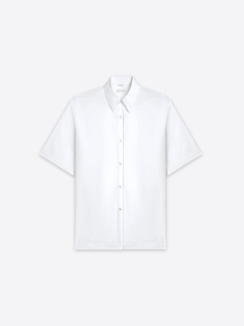 Dries Van Noten Short Sleeve Shirt White