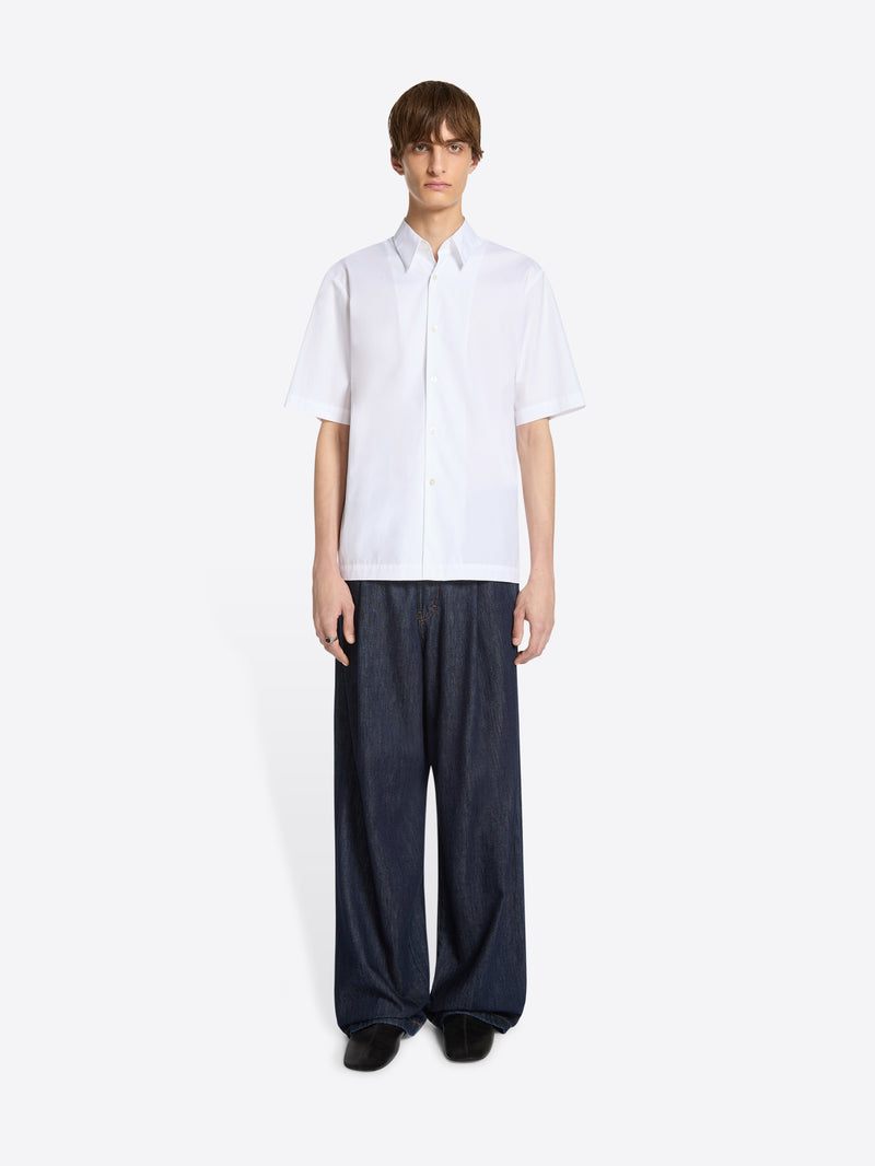 Dries Van Noten Short Sleeve Shirt White