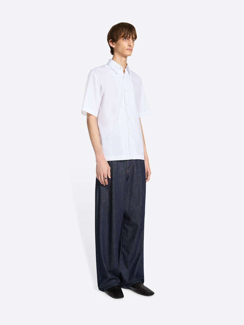 Dries Van Noten Short Sleeve Shirt White