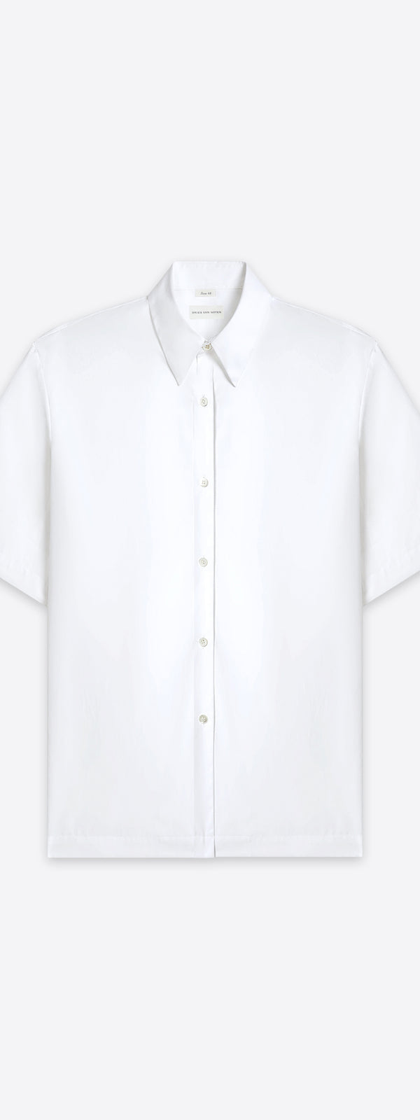 dries van noten Short sleeve shirt white