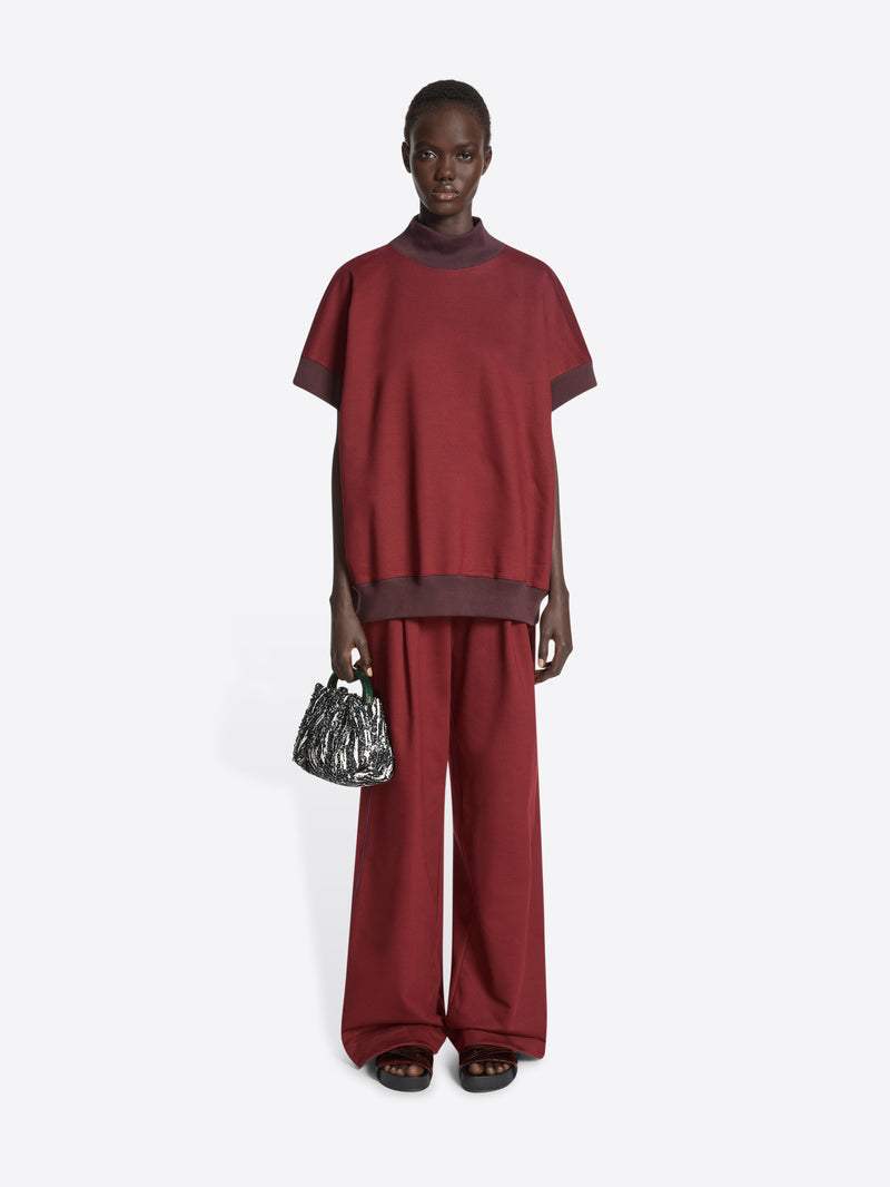 Dries Van Noten Short Sleeved Sweatshirt RUBY