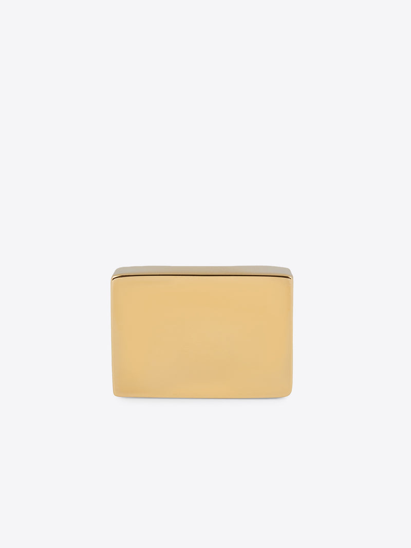 Dries Van Noten Signet Ring Mat Gold