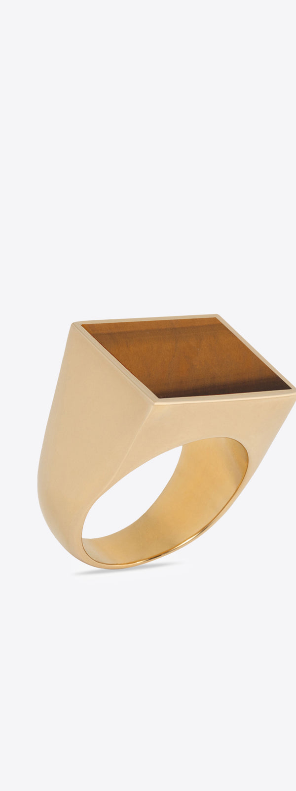 dries van noten Signet ring tiger eye