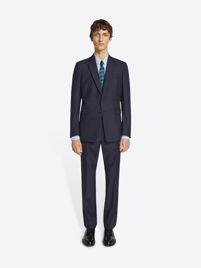 Dries Van Noten Slim Fit Suit Navy