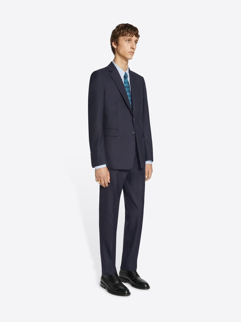 Dries Van Noten Slim Fit Suit Navy
