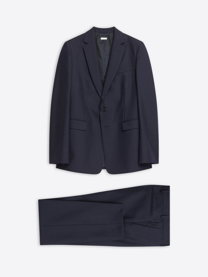 Dries Van Noten Slim Fit Suit Navy