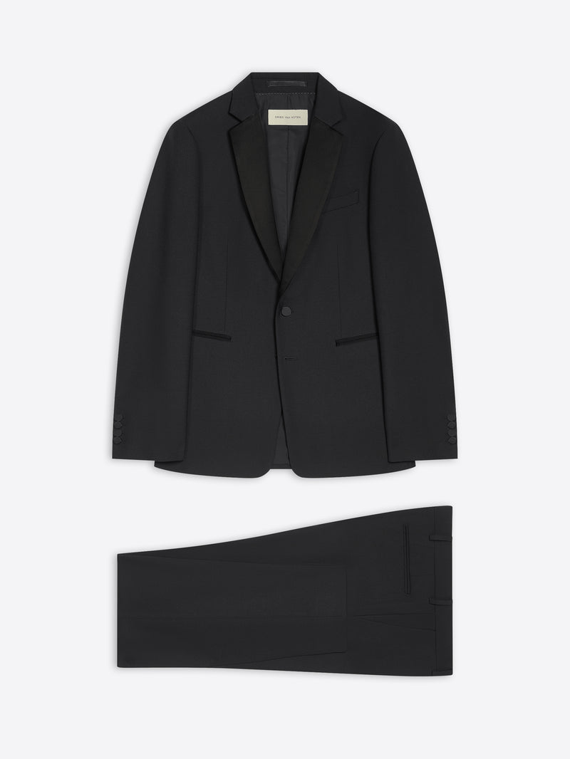 Dries Van Noten Slim Fit Tuxedo BLACK