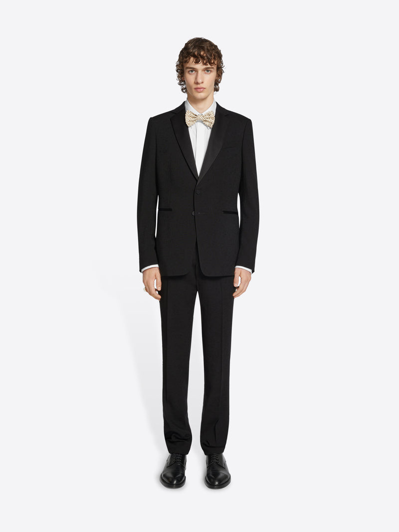 Dries Van Noten Slim Fit Tuxedo Black