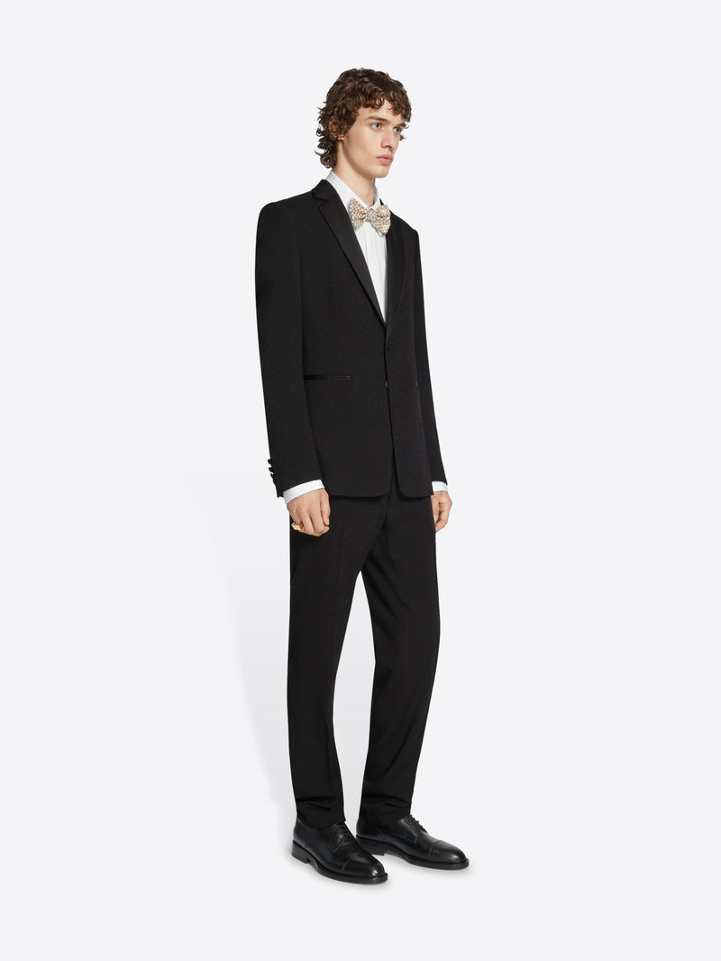 Dries Van Noten Slim Fit Tuxedo Black
