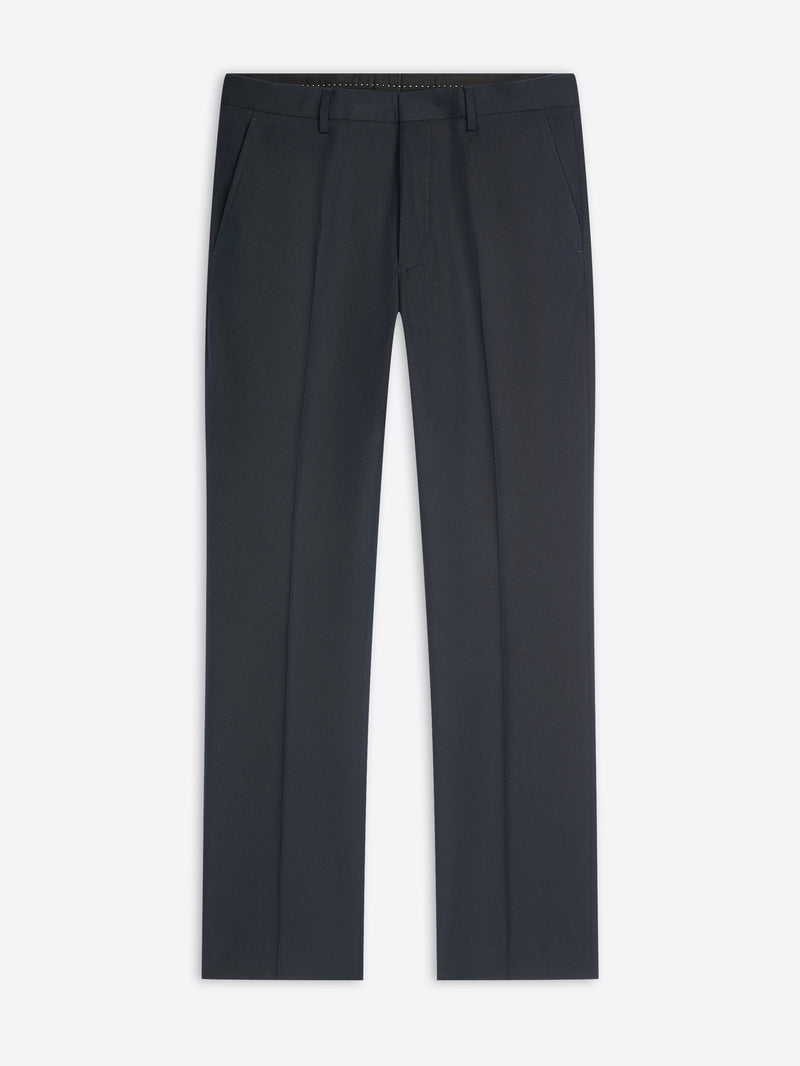 Dries Van Noten Slim Fit Wool Pants NAVY