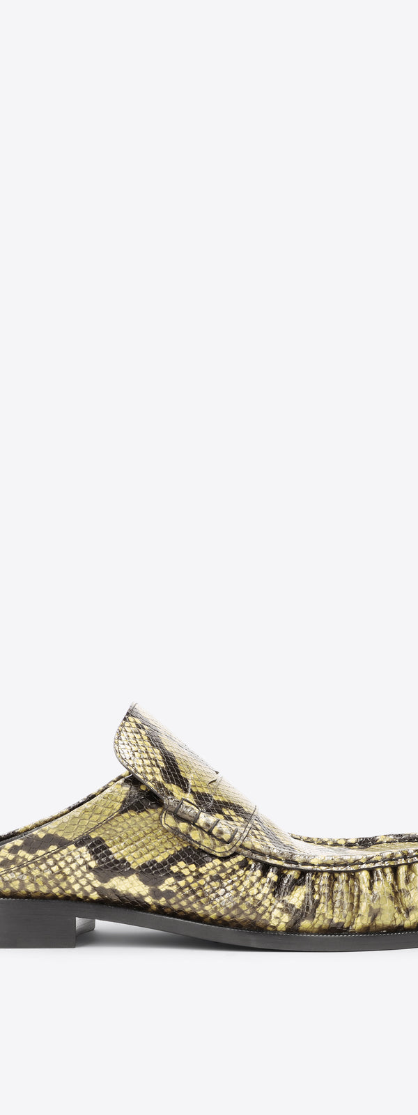 dries van noten Snake print loafers green