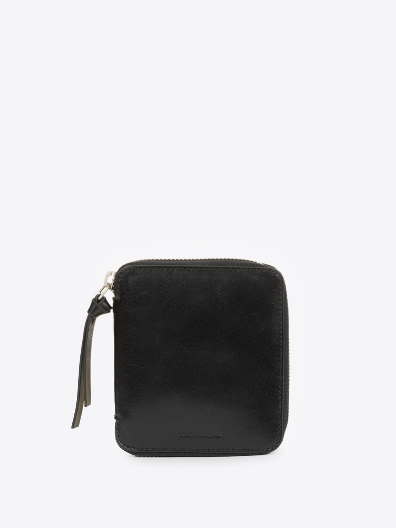Dries Van Noten Square Zip Wallet BLACK