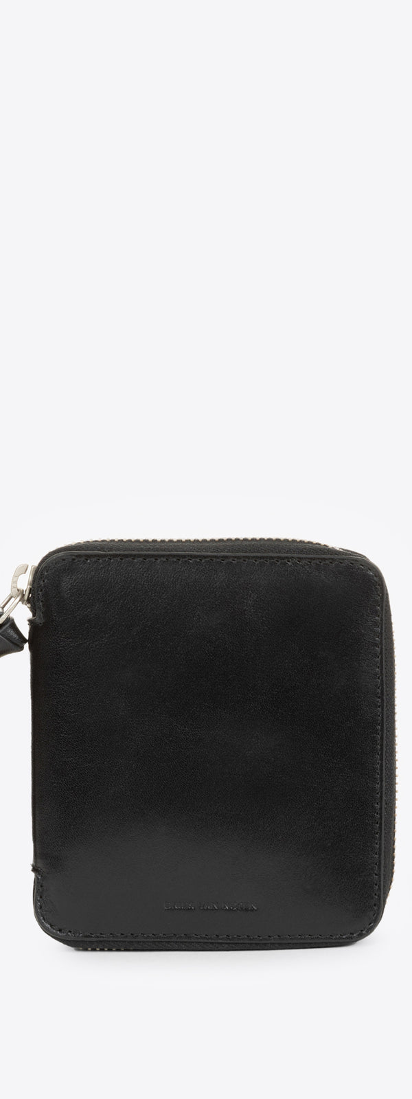 dries van noten Square zip wallet BLACK