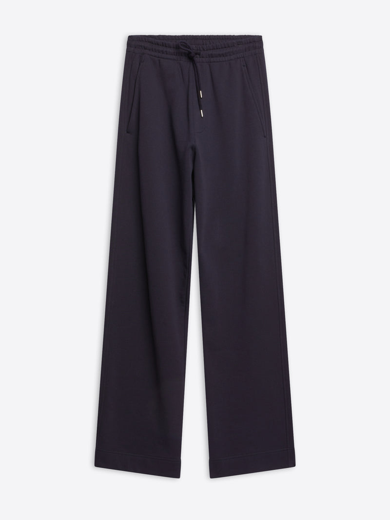 Dries Van Noten Straight Sweatpants Navy