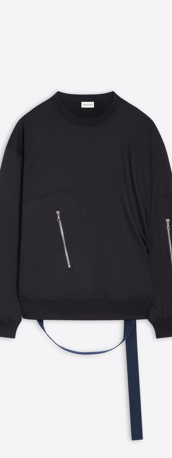 dries van noten Strap sweatshirt NAVY