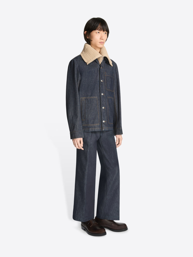 Dries Van Noten Tailored Denim Pants INDIGO
