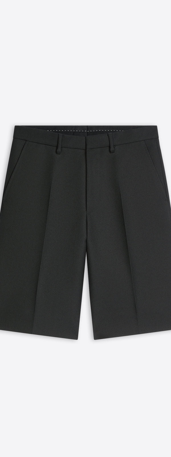 dries van noten Tailored wool shorts BLACK