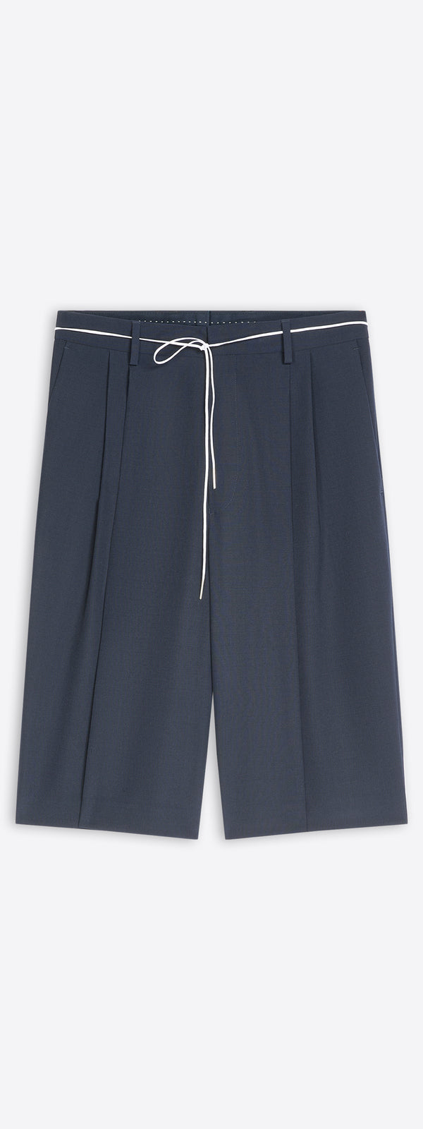 dries van noten Tailored wool shorts NAVY