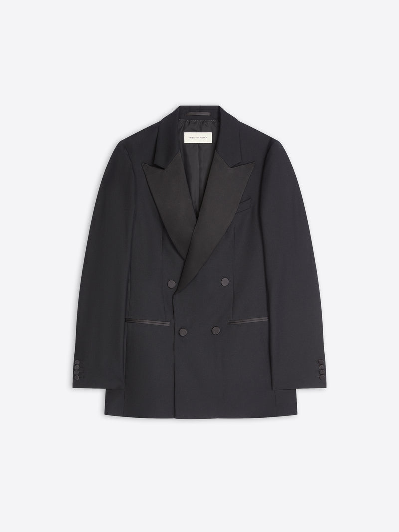 Dries Van Noten Tuxedo Jacket BLACK