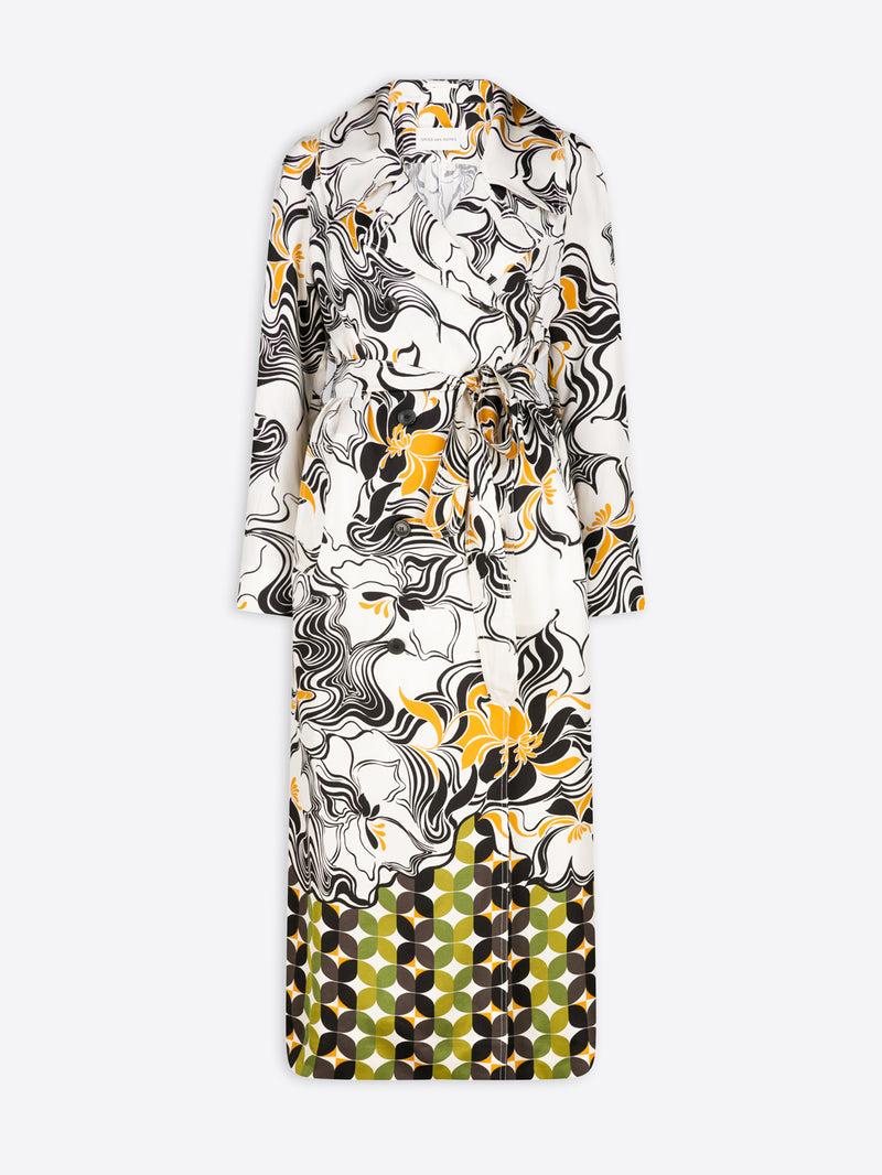 Dries Van Noten Unconstructed Coat Ecru