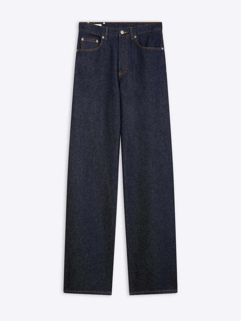 Dries Van Noten Wide Jeans Indigo