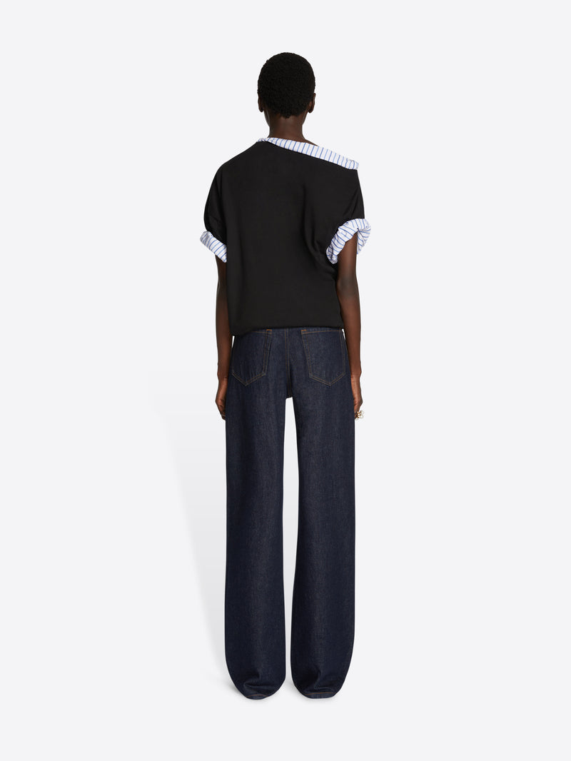Dries Van Noten Wide Jeans Indigo