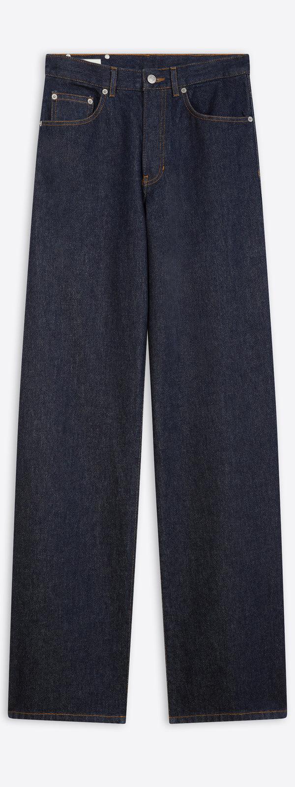 dries van noten Wide jeans indigo