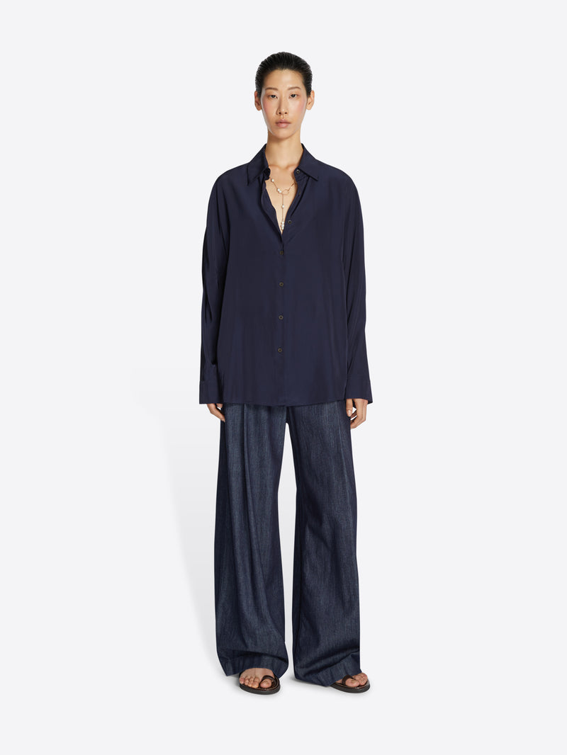Dries Van Noten Wide Leg Jeans INDIGO