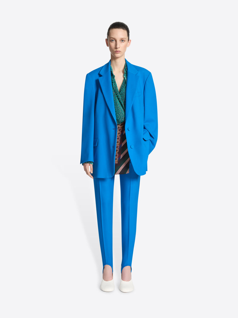 Dries Van Noten Wool Blazer BLUE