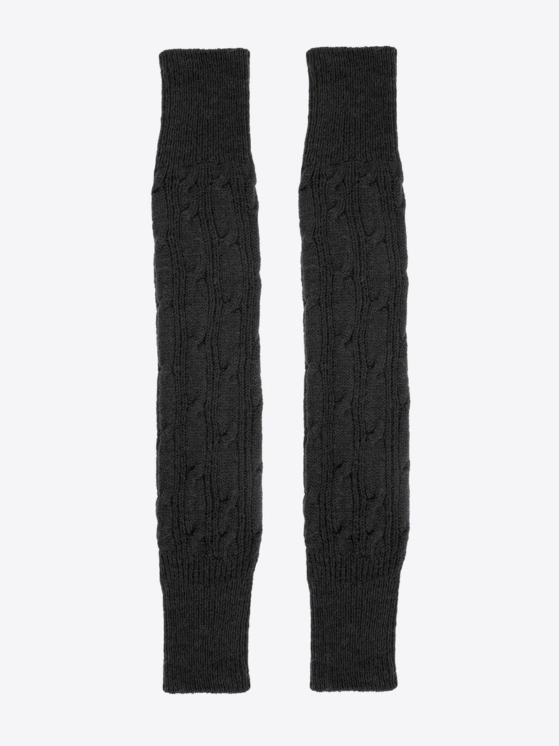 Dries Van Noten Wool Leg Warmers BLACK