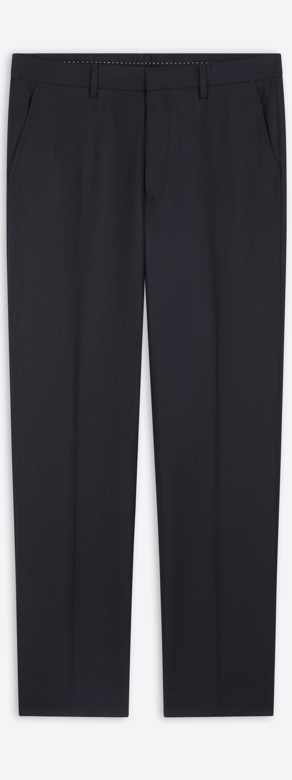 dries van noten Wool slim fit pants navy