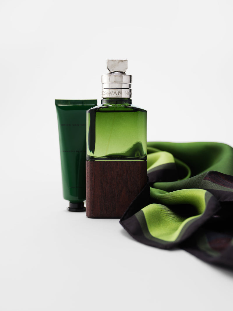 Dries Van Noten Foulard Cannabis Patchouli Dessin B