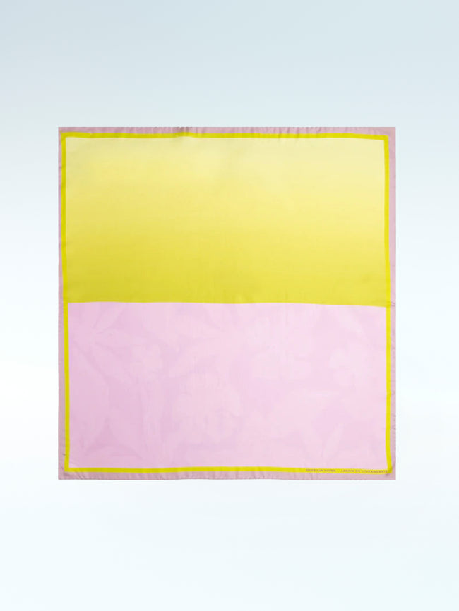 dries van noten Foulard Jardin de l'Orangerie dessin j