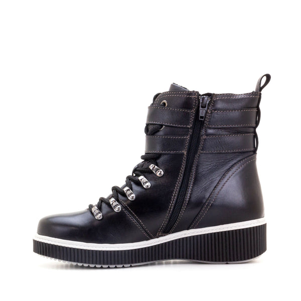 Dromedaris Jessie Leather Wedge Boot