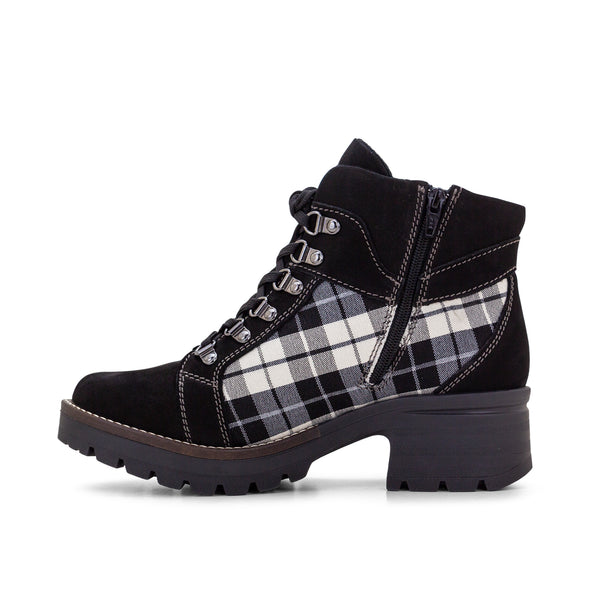 Dromedaris Kodiak Checkmate Nubuck Leather Bootie