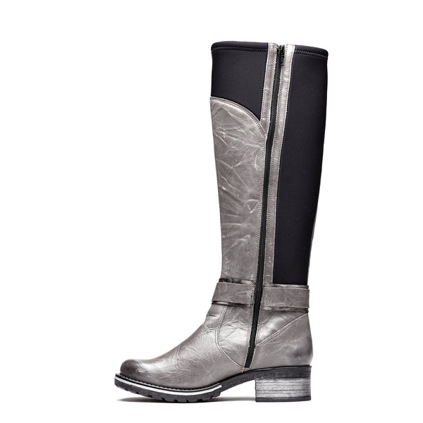 Dromedaris Kody Knee High Leather & Neoprene Boot