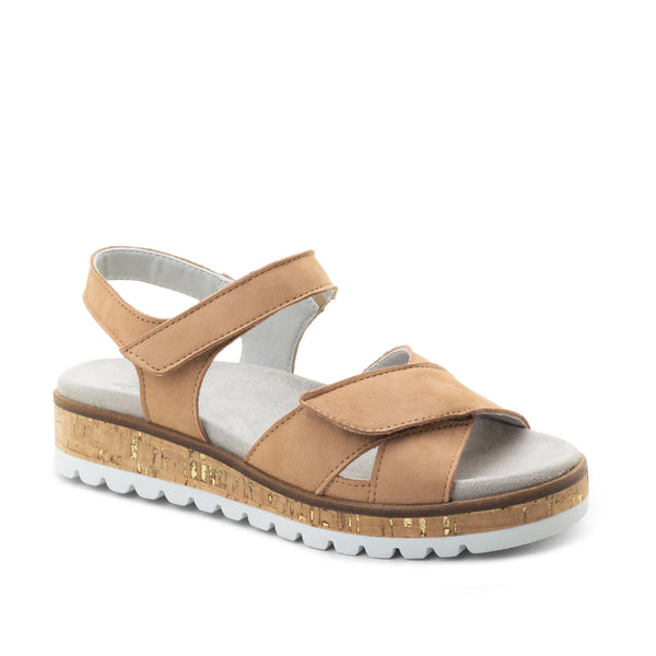 dromedaris Rebecca Leather Adjustable Sandals