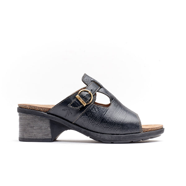 Dromedaris Sharon Leather Mule Sandals