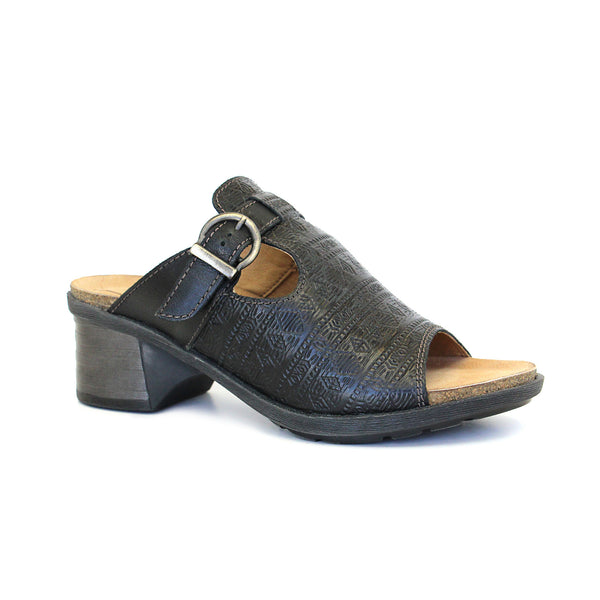 dromedaris Sharon Leather Mule Sandals