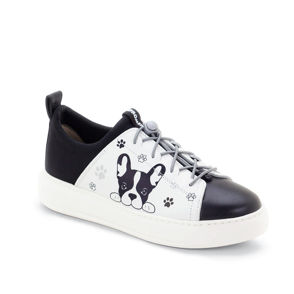dromedaris Oyster Bay Leather & Canvas Sneaker - Ozzie Dog