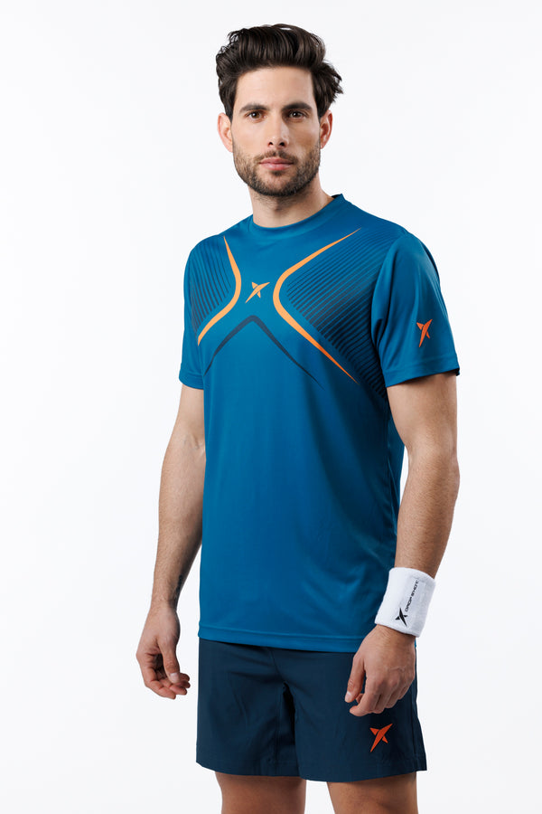 Drop Shot Sports Dorama Short Sleeve Blue