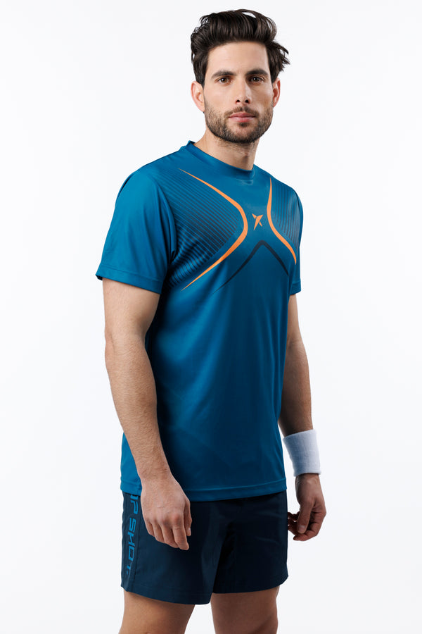 Drop Shot Sports Dorama Short Sleeve Blue