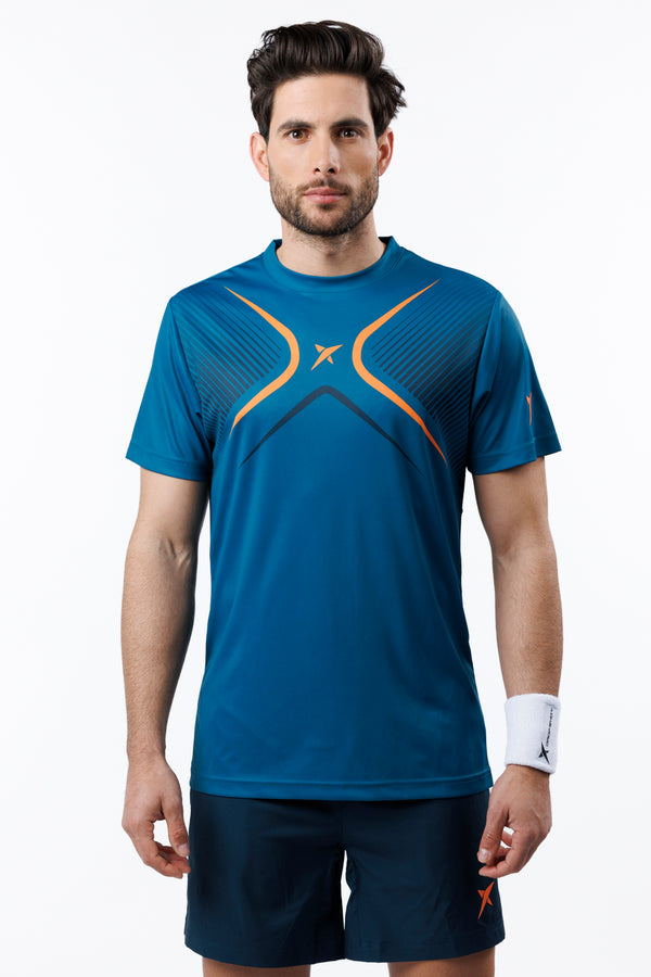 Drop Shot Sports Dorama Short Sleeve Blue
