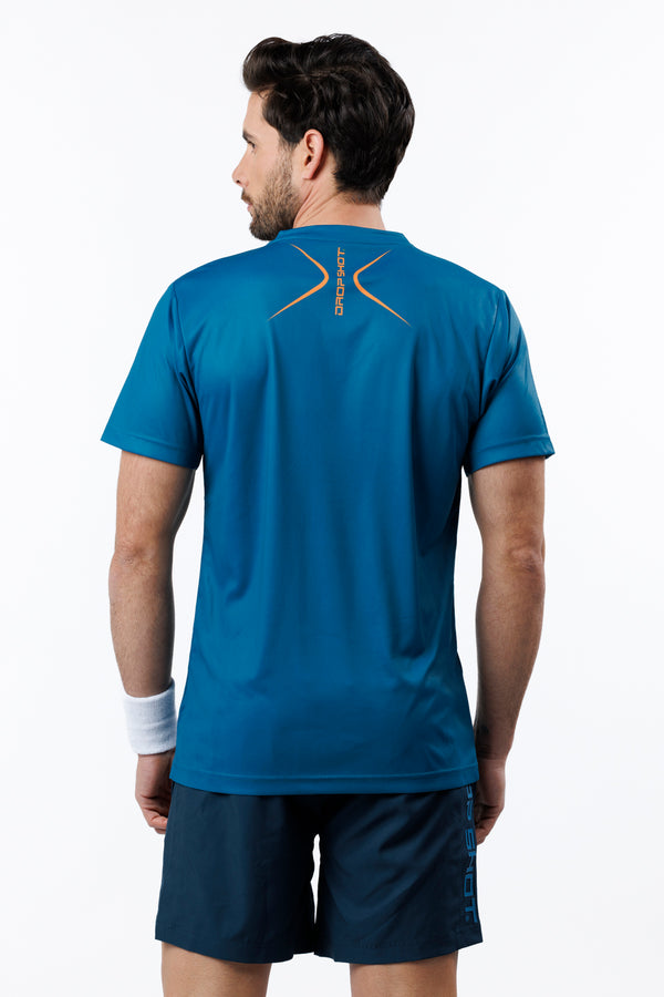 drop shot sports Dorama Short Sleeve Blue
