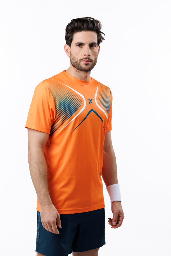 Drop Shot Sports Dorama Short Sleeve Orange