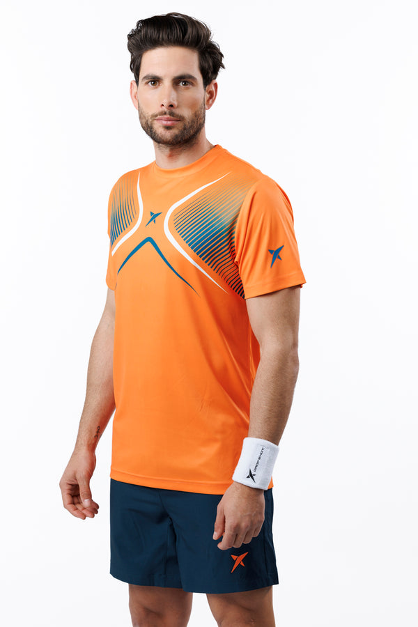 Drop Shot Sports Dorama Short Sleeve Orange