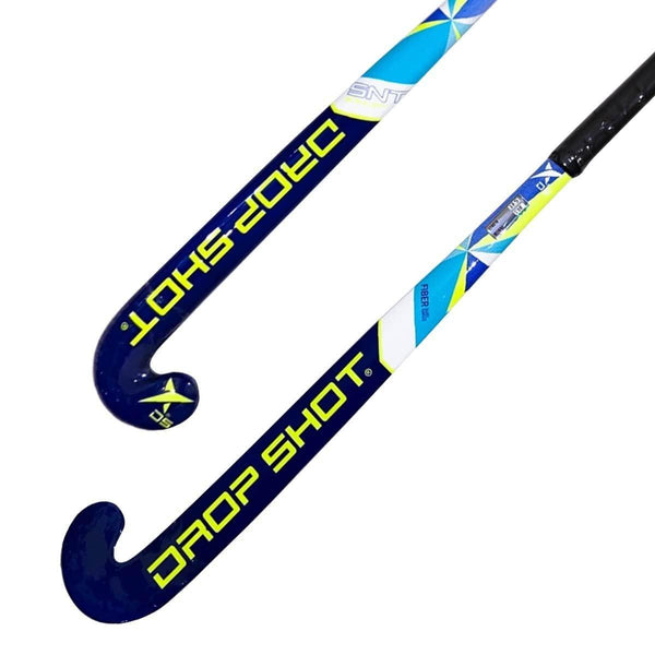 drop shot sports Kibo Yellow Wooden Hockey Stick