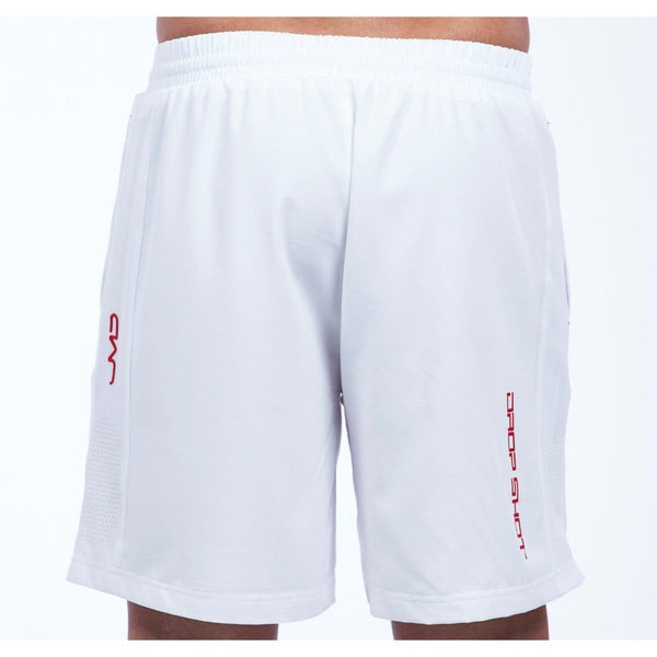 Drop Shot Sports Mylar Shorts White